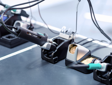 Installateur plaatst iotta sensor op locatie
